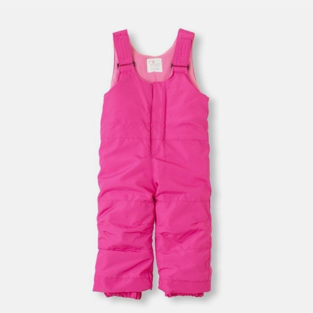 Pink Toddler Girls Snowsuit One Piece